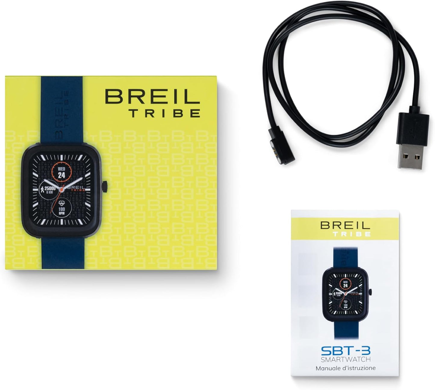 SBT-2 SMARTWATCH UNISEX CON DOPPIO CINTURINO