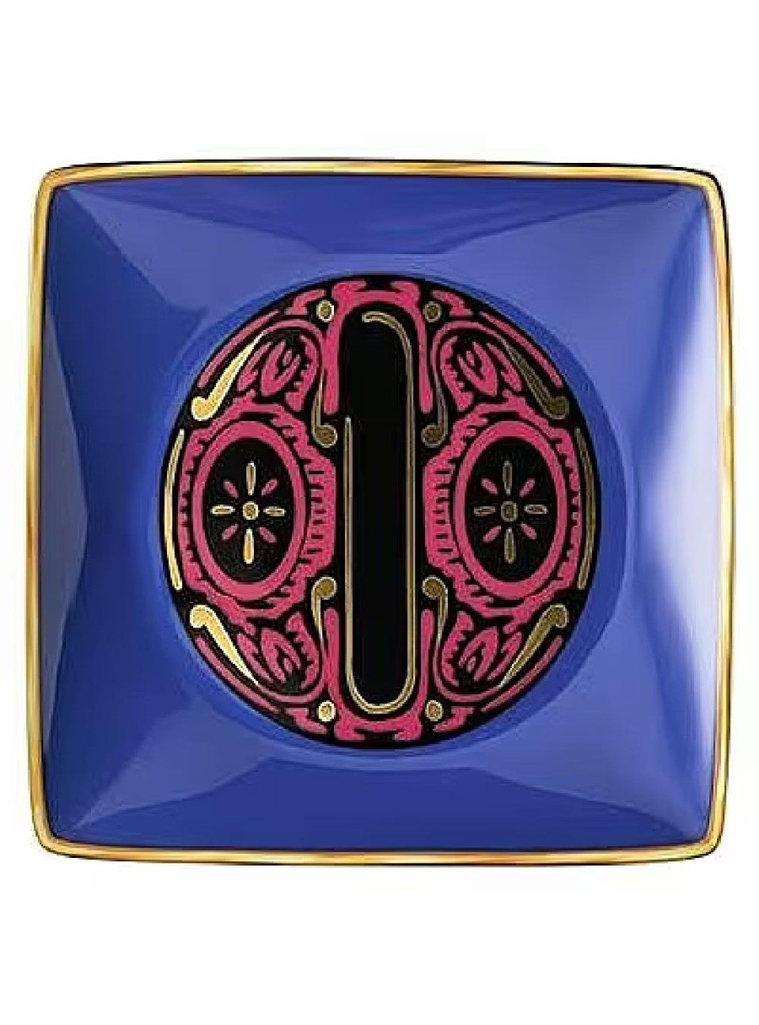 COPPETTA QUADRA PIANA VERSACE ALPHABET O 12cm